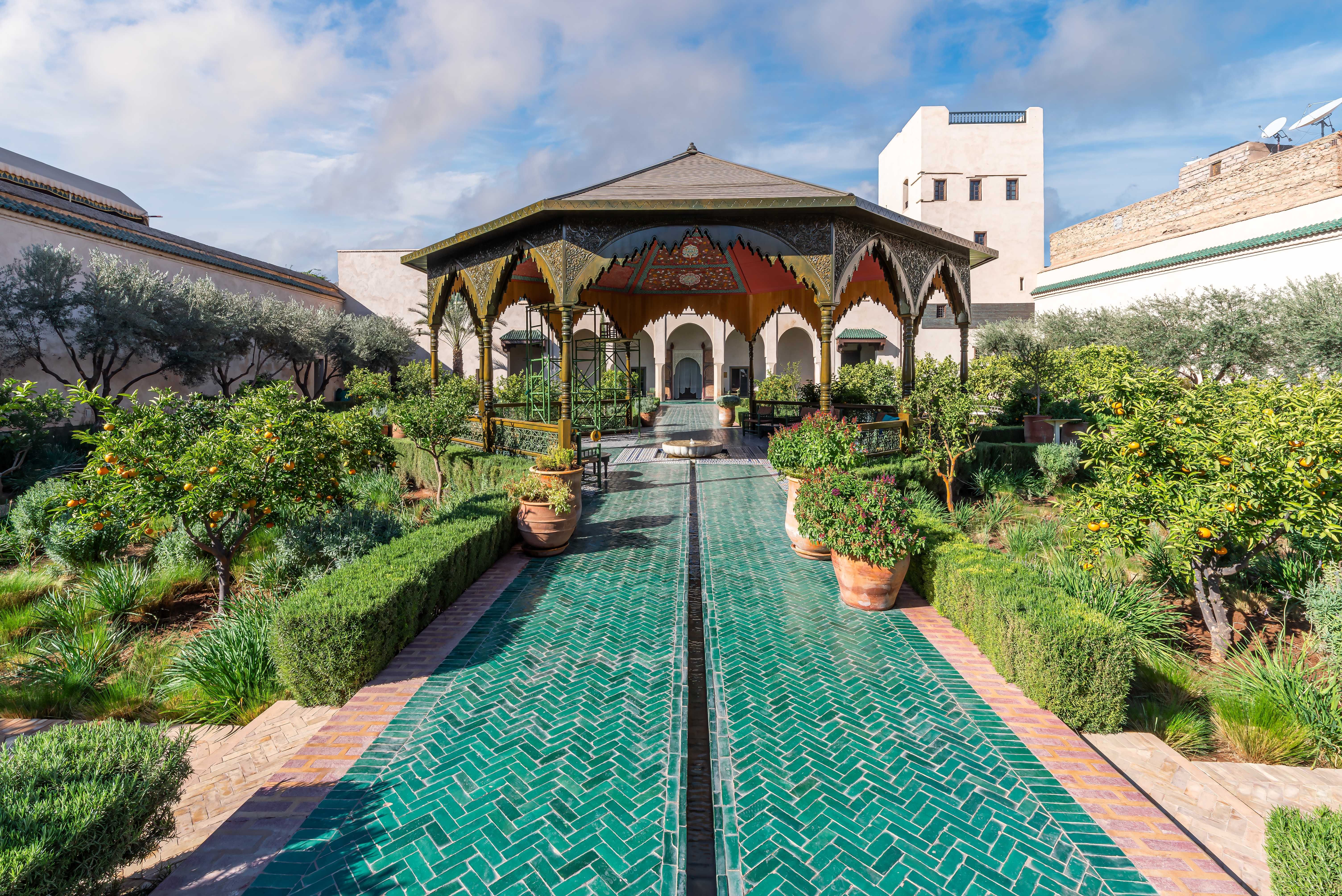 A Historic Garden in Marrakesh