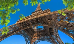 eiffel tower in paris france