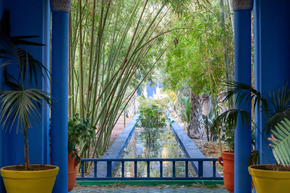 Marrakech Majorelle Gardens and YSL and Berber